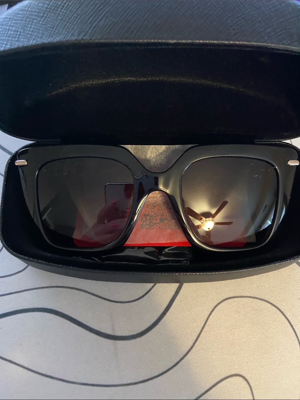 Salvatore Ferragamo Gancini Rectangular Sunglasses